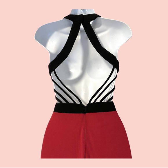 🤎2 for $200🤎 Mignon Color Block Cutout Gown - Picture 2 of 6